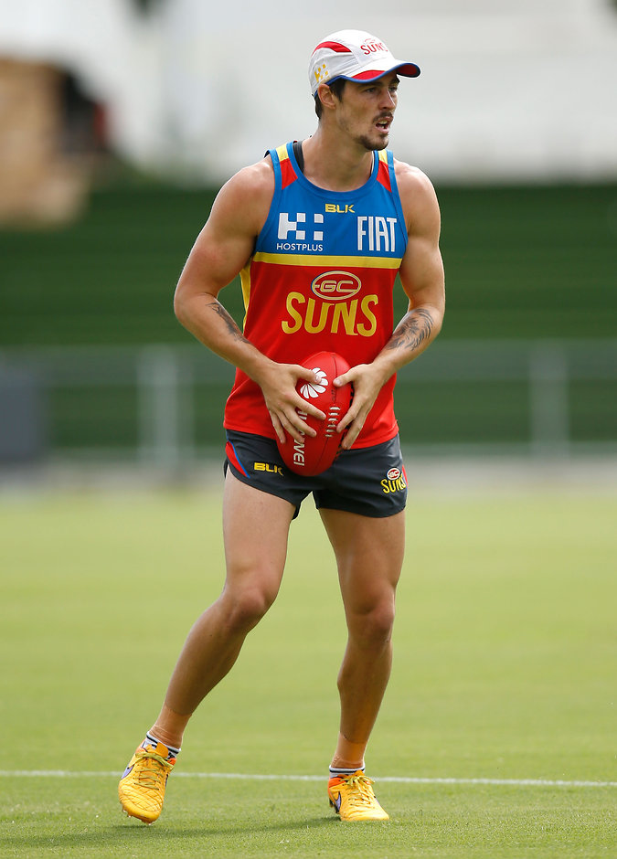 AFL 2015 Training - Gold Coast 171215 Alex Sexton has impressed the Gold Coast coaches in the 2016 pre-season - ${keywords}